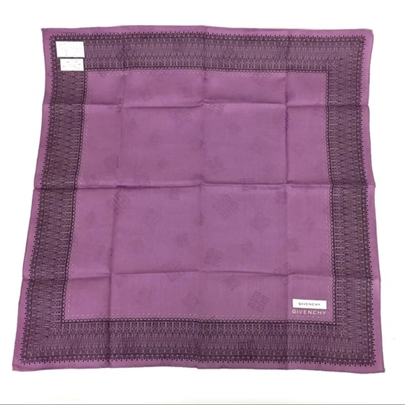 GIVENCHY Multicolor 100% Cotton Handkerchief /6Q1229